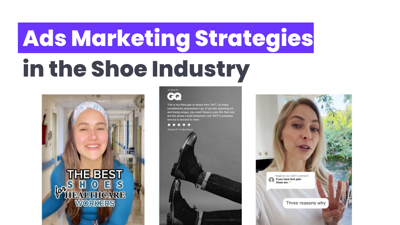 Ads Marketing Strategies in the Shoe Industry [Ideas and Examples